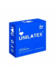 Классические презервативы Unilatex Natural Plain - 3 шт. - Unilatex - купить с доставкой в Ессентуках