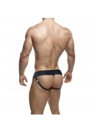 Телесный фаллопротез на черных эластичных ремнях 7 Inch Hollow Strap On - 17 см. - Blush Novelties - купить с доставкой в Ессентуках