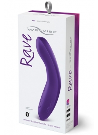 Фиолетовый вибромассажёр We Vibe Rave Purple - 19,3 см. - We-vibe