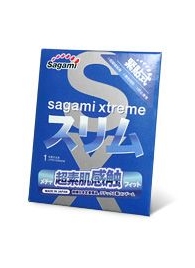 Презерватив Sagami Xtreme FEEL FIT 3D - 1 шт. - Sagami - купить с доставкой в Ессентуках