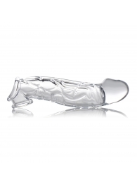 Прозрачная насадка для увеличения члена 2 Inch Clear Extender Sleeve - XR Brands - в Ессентуках купить с доставкой