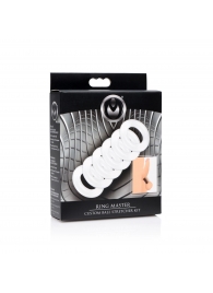 Комплект из 6 прозрачных эрекционных колец Ring Master Custom Ball Stretcher Kit - XR Brands - в Ессентуках купить с доставкой