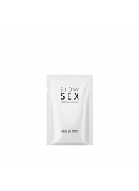 Полоски для орального секса Slow Sex Oral Sex Strips - 7 шт. - Bijoux Indiscrets - купить с доставкой в Ессентуках