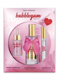 Набор средств для массажа и ласк Bubblegum Play Kit - Bijoux Indiscrets - купить с доставкой в Ессентуках