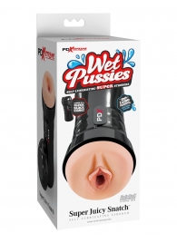 Мастурбатор-вагина в колбе Super Juicy Snatch - Pipedream - в Ессентуках купить с доставкой