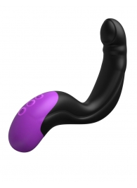 Черно-фиолетовый вибромассажёр простаты Hyper-Pulse P-Spot Massager - Pipedream - в Ессентуках купить с доставкой