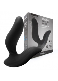 Черный вибромассажер простаты 3,5’’ Curve P-spot Massager - 12 см. - Erokay - в Ессентуках купить с доставкой