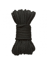 Черная верёвка для связывания и фиксации Bind Tie - 9,14 м. - Doc Johnson - купить с доставкой в Ессентуках