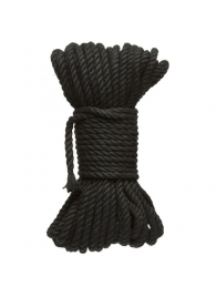 Черная верёвка для связывания и фиксации Bind Tie - 15,24 м. - Doc Johnson - купить с доставкой в Ессентуках