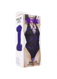 Фиолетовая верёвка для связывания и фиксации Bind Tie - 9,14 м. - Doc Johnson - купить с доставкой в Ессентуках