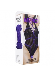 Фиолетовая верёвка для связывания и фиксации Bind Tie - 15,24 м. - Doc Johnson - купить с доставкой в Ессентуках