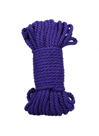Фиолетовая верёвка для связывания и фиксации Bind Tie - 15,24 м. - Doc Johnson - купить с доставкой в Ессентуках