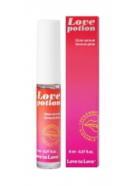 Возбуждающий блеск для губ Love Potion - 8 мл. - Love to Love - купить с доставкой в Ессентуках
