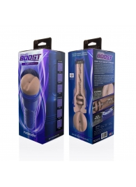 Телесный мастурбатор-анус Fleshlight Boost Blast Female - Fleshlight - в Ессентуках купить с доставкой