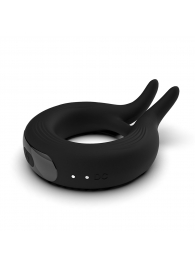 Черное эрекционное кольцо Marry Me Rechargeable Vibrating Cockring - Adrien Lastic - в Ессентуках купить с доставкой