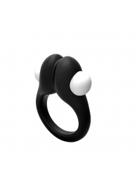 Черное эрекционное кольцо Zippy Vibrating Ring With Bullet - Adrien Lastic - в Ессентуках купить с доставкой