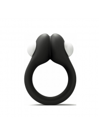 Черное эрекционное кольцо Zippy Vibrating Ring With Bullet - Adrien Lastic - в Ессентуках купить с доставкой