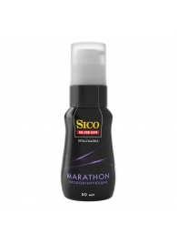 Пролонгирующая гель-смазка Sico Marathon - 50 мл. - Sico - купить с доставкой в Ессентуках