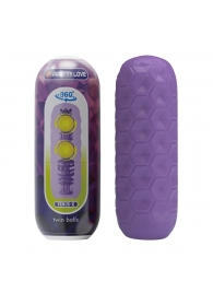 Фиолетовый мастурбатор Venus-X Twin balls - Baile - в Ессентуках купить с доставкой