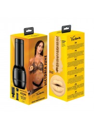 Мастурбатор-ротик Kiiroo Feel Victoria Mouth - Kiiroo - в Ессентуках купить с доставкой