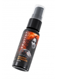 Гель с эффектом вибрации Volcano Of Passion со вкусом винограда - 25 мл. - Erotist Lubricants - купить с доставкой в Ессентуках