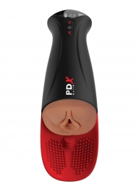Мастурбатор-вагина в колбе с вибрацией Fuck-O-Matic Pro XL - Pipedream - в Ессентуках купить с доставкой