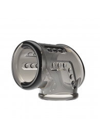 Дымчатая насадка на пенис и мошонку - Baile - в Ессентуках купить с доставкой