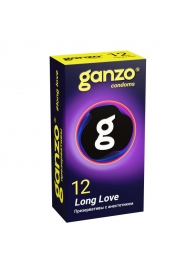 Презервативы с анестетиком для продления удовольствия Ganzo Long Love - 12 шт. - Ganzo - купить с доставкой в Ессентуках