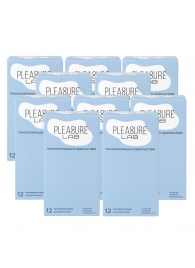 Набор из 10 упаковок ультратонких презервативов Pleasure Lab (по 12 шт.) - Pleasure Lab - купить с доставкой в Ессентуках