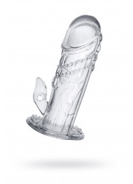Прозрачная насадка на пенис Uco - 13 см. - A-toys - в Ессентуках купить с доставкой