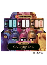 Набор из 15 мастурбаторов Catherine Olga - Baile - в Ессентуках купить с доставкой