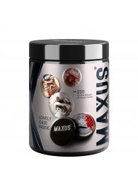 Черные утолщенные презервативы MAXUS Extra Strong с железным кейсом - 15 шт. - Maxus - купить с доставкой в Ессентуках