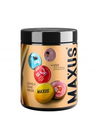 Точечные презервативы MAXUS 2000 Amazing Dots с железным кейсом - 15 шт. - Maxus - купить с доставкой в Ессентуках