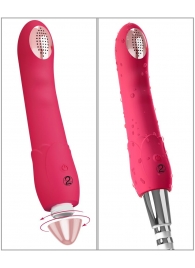 Малиновая насадка на душ с вибрацией Showers to orgasm - 20,1 см. - Orion - купить с доставкой в Ессентуках