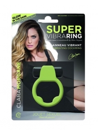 Люминесцентное эрекционное виброкольцо Super - Clara Morgane - в Ессентуках купить с доставкой