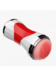 Двусторонний мастурбатор в колбе Power Grip Cup - вагина и ротик - Boys of Toys - в Ессентуках купить с доставкой