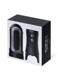 Набор Tenga Flip Zero Electronic Vibrotation: мастурбатор с вибрацией и устройство вращения - Tenga - в Ессентуках купить с доставкой