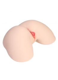 Мастурбатор-полуторс с двойным слоем материала и вибрацией Jenny Onahole Real Hips - KOKOS - в Ессентуках купить с доставкой