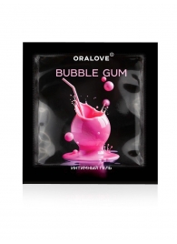 Саше съедобной оральной смазки OraLove с ароматом бабл-гам - 3 гр. - Биоритм - купить с доставкой в Ессентуках