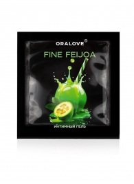 Саше съедобной оральной смазки OraLove с ароматом фейхоа - 3 гр. - Биоритм - купить с доставкой в Ессентуках