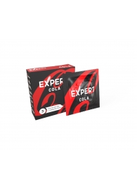 Презервативы с ароматом колы Expert Cola - 3 шт. - Expert - купить с доставкой в Ессентуках