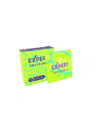 Ультратонкие презервативы Expert Invisible - 3 шт. - Expert - купить с доставкой в Ессентуках