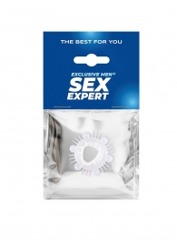 Стимулирующая насадка на пенис с несколькими видами рельефа - Sex Expert - в Ессентуках купить с доставкой