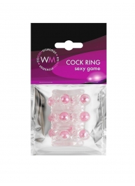 Прозрачная сквозная насадка на пенис с цветными шариками - Erowoman-Eroman - в Ессентуках купить с доставкой