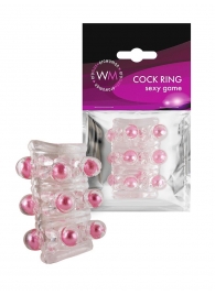 Прозрачная сквозная насадка на пенис с цветными шариками - Erowoman-Eroman - в Ессентуках купить с доставкой