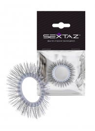 Круглое эрекционное кольцо с «ресничками» - Sextaz - в Ессентуках купить с доставкой