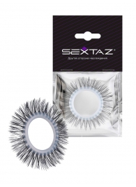 Круглое эрекционное кольцо с длинными «ресничками» - Sextaz - в Ессентуках купить с доставкой