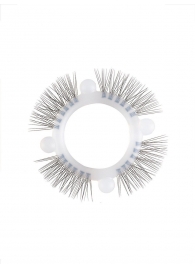 Эластичное кольцо с «ресничками» и 4 шариками - Sextaz - в Ессентуках купить с доставкой