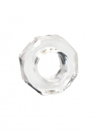 Прозрачное эрекционное кольцо в форме гайки - Sex Expert - в Ессентуках купить с доставкой