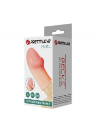 Телесная насадка на пенис Huel - 9 см. - Baile - в Ессентуках купить с доставкой